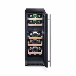 Rangemaster RWC3018SS Built-in Black 18 bottle(s)