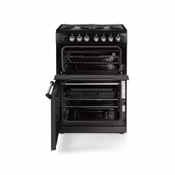 Rangemaster CLA60DFFBL/C cooker Freestanding cooker Electric Gas Black