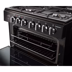 Rangemaster PROPL60DFFBL/C cooker Freestanding cooker Electric Gas Black - Additional view 5