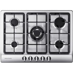 Rangemaster RMB70HPNGSS 70cm 5 Gas Burner Gas Hob - Stainless Steel