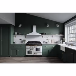 Rangemaster Classic Deluxe 100 Range cooker Electric Zone induction hob Blue