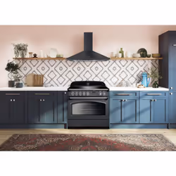 Rangemaster Classic FX 90 Induction Range cooker Electric Zone induction hob Slate