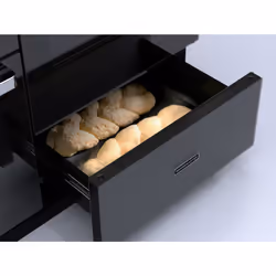 Rangemaster Edge Deluxe 110cm Induction Black Glass/Chrome - Additional view 4