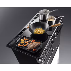 Rangemaster Edge Deluxe 110cm Induction Black Glass/Chrome - Additional view 7