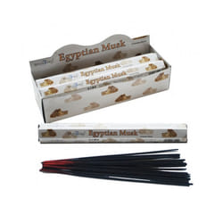 Stamford Hex Incense Sticks - Egyptian Musk - Set of 6