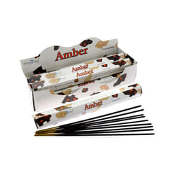 Stamford Hex Incense Sticks - Amber - Set of 6