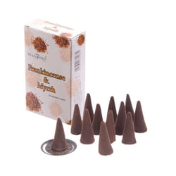 Stamford Hex Incense Cones - Frankincense and Myrrh
