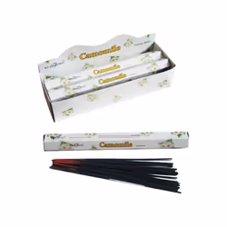 Camomile Stamford Hex Incense Sticks - Set of 6