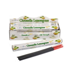 Citronella and Lemongrass Stamford Hex Incense Sticks - Set of 6