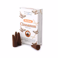 Stamford Backflow Incense Cones - Cinnamon - Set of 12