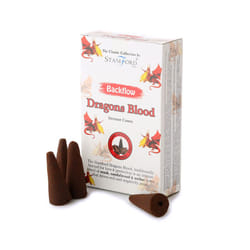 Stamford Backflow Incense Cones - Dragon Blood - Set of 12