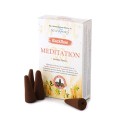 Stamford Backflow Incense Cones - Meditation - Set of 12