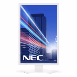 NEC MultiSync P242W LED display 61.2 cm (24.1") 1920 x 1200 pixels WUXGA White