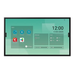 Sharp LM431 Interactive flat panel 109.2 cm (43") LED Wi-Fi 500 cd/m² 4K Ultra HD Black Touchscreen Built-in processor Android 14 18/7