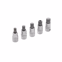 BlueSpot 5pce 1/2" Spline Bit Set M10, 12, 14, 16 & M18, 01509
