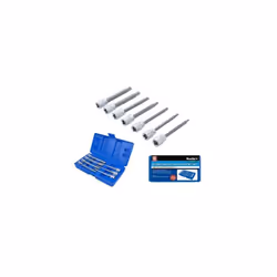 BlueSpot 7pc 3/8" Extra Long Spline Socket Bit Set