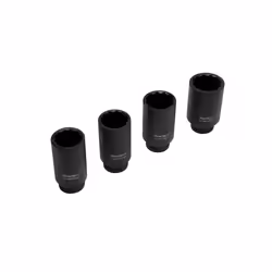 BlueSpot 4 Piece 1/2" Dr Metric Cr-Mo Metric Impact Sockets 30 - 36mm