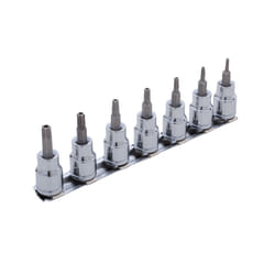 BlueSpot 7 PCE 3/8" Security Torx Bit Set (T10-T40)