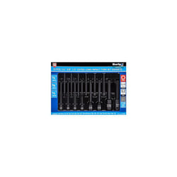 Blue Spot Tools 15 PCE 1/4", 3/8" & 1/2" Extra Long Impact Torx Bits Sockets (T6-T70)