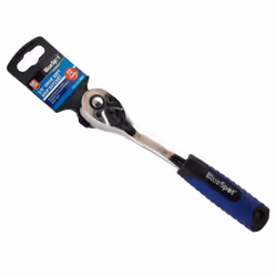 Bluespot Socket Ratchet Soft Grip Handle Quick Release 72 Teeth 3/8" Drive