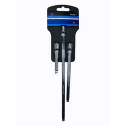 Bluespot 3 Pce 1/4" Chrome Vanadium Extension Bar Set - Drive 14in Square Cv -  3 extension bar set drive 14in square cv piece bluespot tools 02074