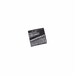 Blue Spot Tools 04131 6 - 32mm Chrome Van Spanner Set - Silver (25-piece) - - spanner set combination 25 metric bluespot 6 3 ...