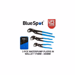 BlueSpot 3pc Adjustable Waterpump Pipe Wrench Pliers 175mm - 300mm 06438