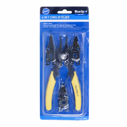 4-in-1 Hardened Steel Circlip Plier - 4 1 Bluespot Tools Bs08701 - circlip plier 4 1 bluespot tools bs08701