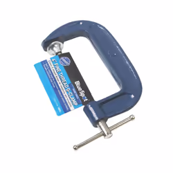 4" Fine Thread G-clamp With Durable Malleable Steel Frame - G Clamp 102mm 4in -  fine thread g clamp 102mm 4in tools bluespot ...