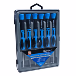 6 Piece Precision Driver Set - Screw Bluespot Tools Bs12621 -  precision screwdriver set 6 bluespot tools bs12621