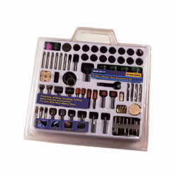 216 Piece Rotary Tool Accessory Set - rotary 216 blue spot piece tool accessory set