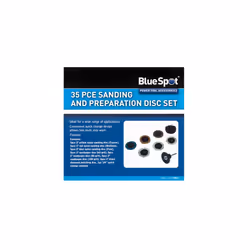 BlueSpot 19014 35 Piece 2" Sanding Disc Kit