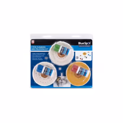 7pc Cleaning and Polishing Kit BlueSpot 19024
