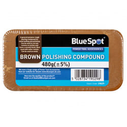 Polishing Compound Blocks Buffing 500g Brown Bluespot BS19029
