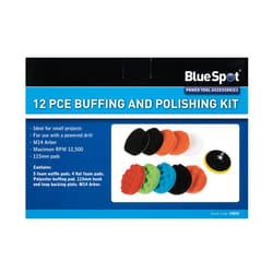 BlueSpot 19035 12 Piece Buffing and Polishing Kit