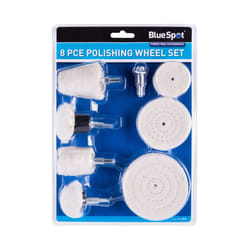BlueSpot 19037 8 Piece Polishing Wheel Set
