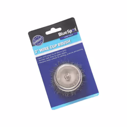 3" Wire Cup Polishing Brush - Pack 3 Rotary 75mm Steel - pack 3 rotary wire 75mm cup brush steel