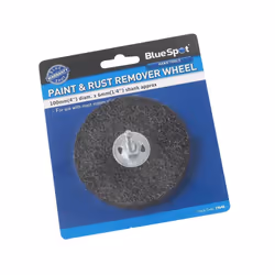 100x 6mm Rust Removal Wheel - 100 x wheel remover blue spot 19648 6mm dust