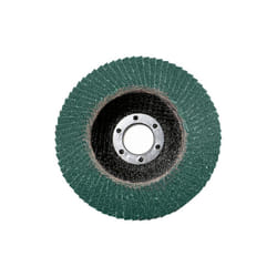 60 Grit Zirconium Oxide Flap Disc -  zirconium flap sanding 115mm grit oxide grinder disc 60 grinding angle 40 80 120 10 pack bluespot discs 40120