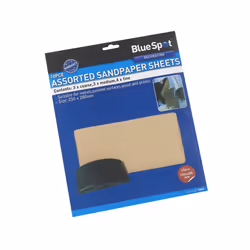 10 Piece Assorted Sandpaper Set - Pack Bs19852 Mixed Sheets - assorted pack sandpaper bs19852 10 mixed sheets