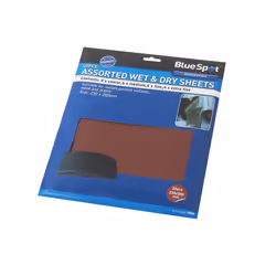 20 Piece Wet & Dry Sandpaper Set - Fine Blue Spot Sand Paper Extra Mixed -  20 wet dry fine blue spot sand paper extra sandpa ...