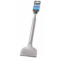 80mm SDS Cranked Chisel With Wide Chisel Face - Tile Dressing Blue Spot -  sds 80mm cranked chisel tile dressing blue spot