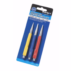 3 Piece Centre Punch Set With Knurled Handles - Bluespot Tools 22441 Bs22441 -  centre punch set 3 bluespot tools 22441 bs224 ...