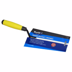 180mm Bucket Trowel With Soft Grip -  bucket trowel hardened tempered steel bricklaying cement 180mm 7