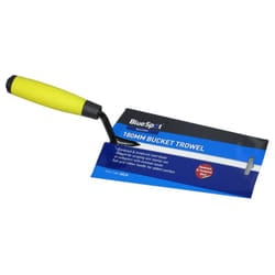 180mm Bucket Trowel With Soft Grip -  bucket trowel hardened tempered steel bricklaying cement 180mm 7