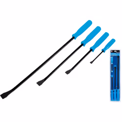 Bluespot 4pc Pry Crow Lever Bar Set Wrecking Puller Tool 200 300 450 600mm bars
