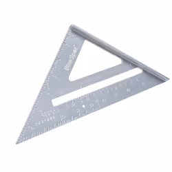 BlueSpot 150mm 6" Aluminium Speed Square, Roofing Rafter Angle Measure Guide
