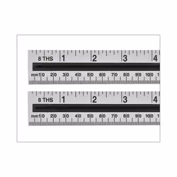 6" Metric & Imperial Aluminium Ruler - Bluespot 150mm 6in Tools Bs33930 -  aluminium ruler bluespot 150mm 6in tools bs33930