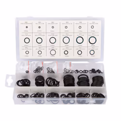 225PC SAE RUBBER O-RINGS METRIC SET PLUMBING HYDRAULICS DIY