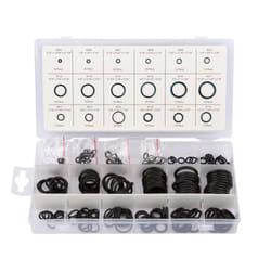 225PC SAE RUBBER O-RINGS METRIC SET PLUMBING HYDRAULICS DIY